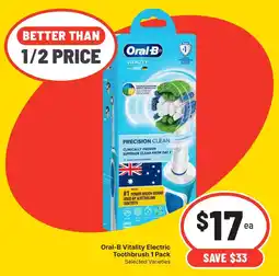 IGA Oral-B Vitality Electric Toothbrush offer