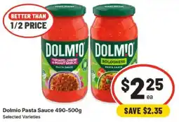 IGA Dolmio Pasta Sauce offer