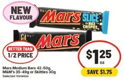 IGA Mars Slice with Rice Crispies offer