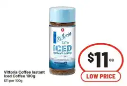 IGA Vittoria Coffee Instant Iced Coffee offer