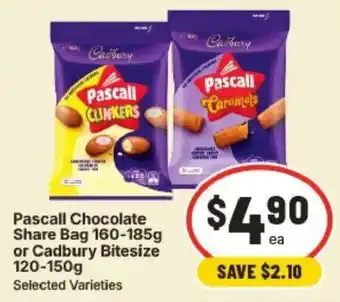 IGA Pascall Chocolate Share Bag offer