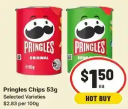 IGA Pringles Chips offer