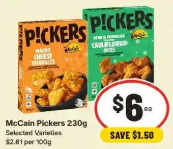 IGA McCain Pickers Selected Varieties offer