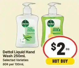 IGA Dettol Liquid Hand Wash offer