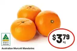 IGA Australian Murcott Mandarins offer