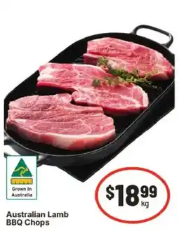 IGA Australian Lamb BBQ Chops offer