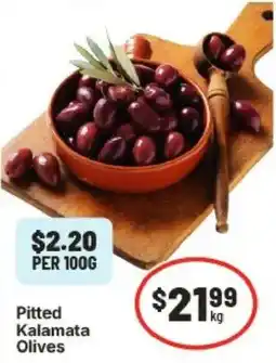 IGA Pitted Kalamata Olives offer