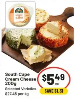 IGA South Cape Cream Cheese offer