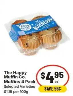 IGA The Happy Muffin Co. Muffins offer