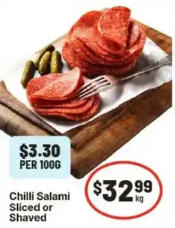 IGA Chilli Salami offer
