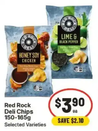 IGA Red Rock Deli Chips Selected Varieties offer