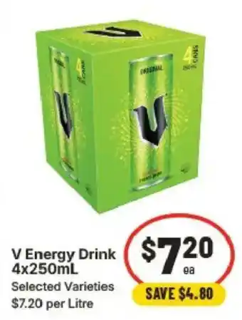 IGA V Energy Drink offer