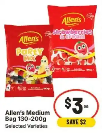 IGA Allen's Medium Bag Selected Varieties offer