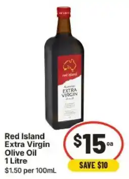 IGA Red Island Extra Virgin Olive Oil offer