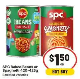 IGA SPC Baked Beans or Spaghetti offer