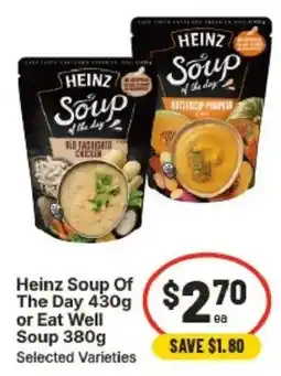 IGA Heinz Soup Of The Day offer