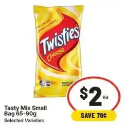 IGA Twisties Cheese offer