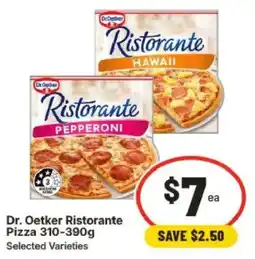 IGA Dr. Oetker Ristorante Pizza offer