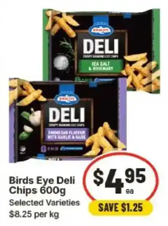 IGA Birds Eye Deli Chips offer