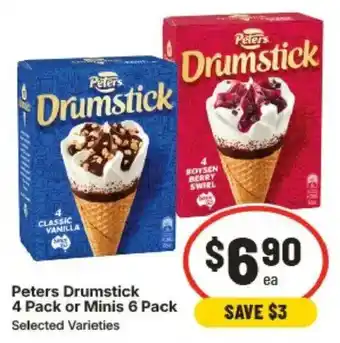 IGA Peters Drumstick Selected Varieties offer
