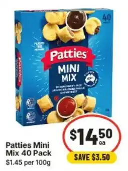 IGA Patties Mini Mix offer