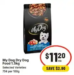 IGA My Dog Dry Dog Food offer
