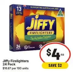 IGA Jiffy Firelighters offer