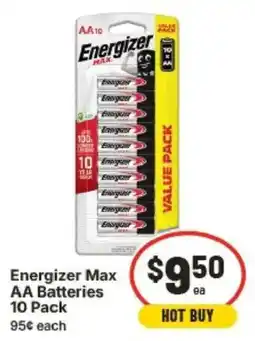 IGA Energizer Max AA Batteries offer