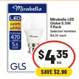 IGA Mirabella LED Globe offer