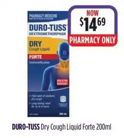 Wizard Pharmacy Duro-Tuss Dry Cough Liquid Forte offer