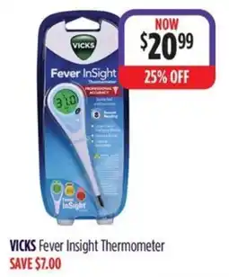 Wizard Pharmacy VICKS Fever Insight Thermometer offer