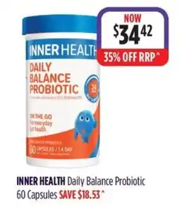 Wizard Pharmacy Inner Health Daily Balance Probiotic offer