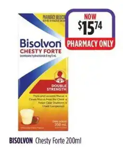 Wizard Pharmacy Bisolvon Chesty Forte offer