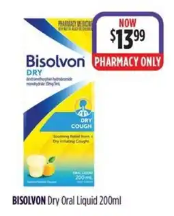 Wizard Pharmacy Bisolvon Dry Oral Liquid offer