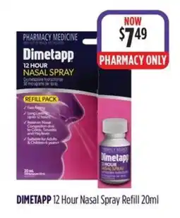 Wizard Pharmacy Dimetapp 12 Hour Nasal Spray Refill offer