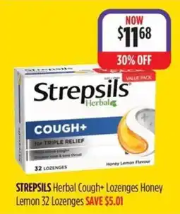 Wizard Pharmacy Strepsils Herbal Cough+ Lozenges offer