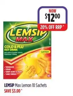 Wizard Pharmacy LEMSIP Max Lemon offer