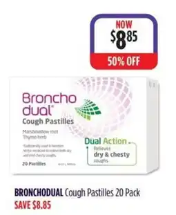 Wizard Pharmacy Bronchodual Cough Pastilles offer