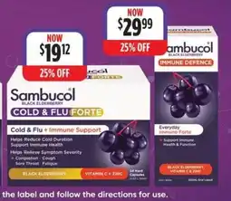 Wizard Pharmacy Sambucol Cold & Flu Forte offer