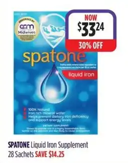 Wizard Pharmacy Spatone Liquid Iron Supplement offer