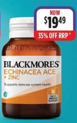 Wizard Pharmacy Blackmores Echinacea Ace + Zinc offer