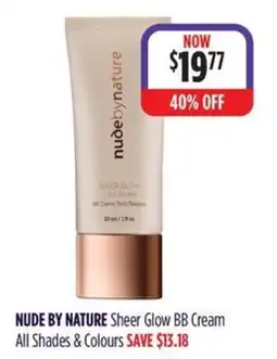 Wizard Pharmacy Nude by Nature Sheer Glow BB Cream offer