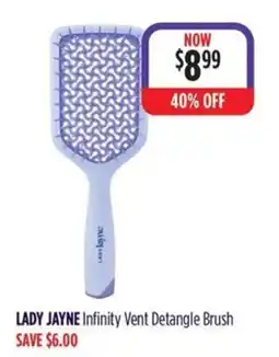 Wizard Pharmacy Lady Jayne Infinity Vent Detangle Brush offer