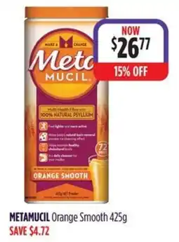 Wizard Pharmacy Metamucil Orange Smooth offer