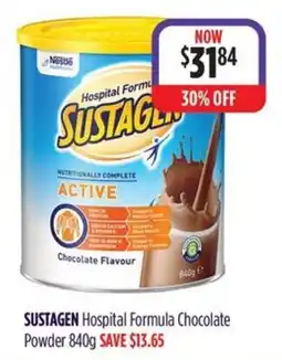 Wizard Pharmacy Sustagen Hospital Formula Chocolate Powder offer