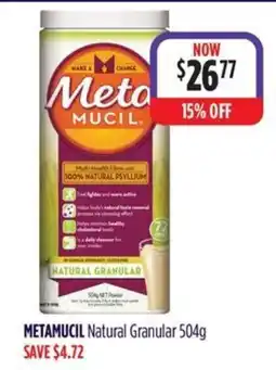 Wizard Pharmacy Metamucil Natural Granular offer