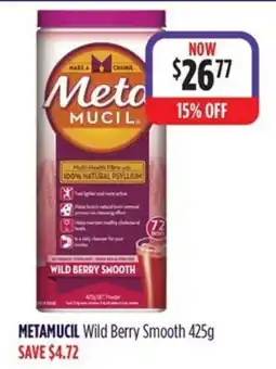 Wizard Pharmacy Metamucil Wild Berry Smooth offer