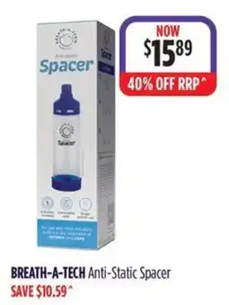 Wizard Pharmacy Breath-a-tech Anti-Static Spacer offer
