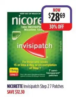 Wizard Pharmacy Nicorette Invisipatch Step 2 offer