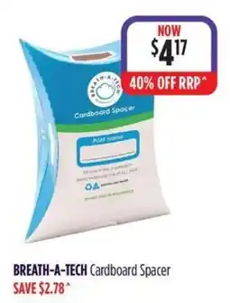 Wizard Pharmacy Breath-a-tech Cardboard Spacer offer
